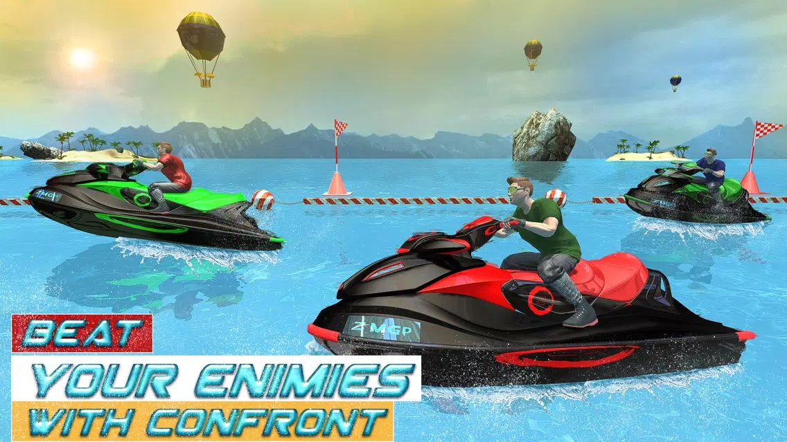 Ảnh chụp màn hình của Power Boat Extreme Racing Sim