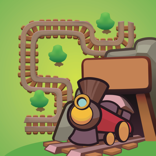 Train no rails: Railway puzzle Train no rails: Railway puzzle