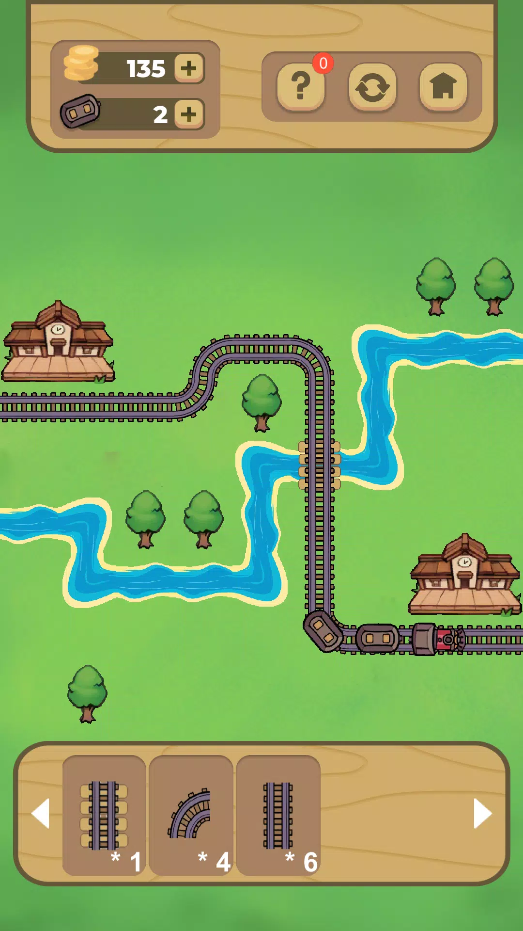 Train no rails: Railway puzzle Screenshots