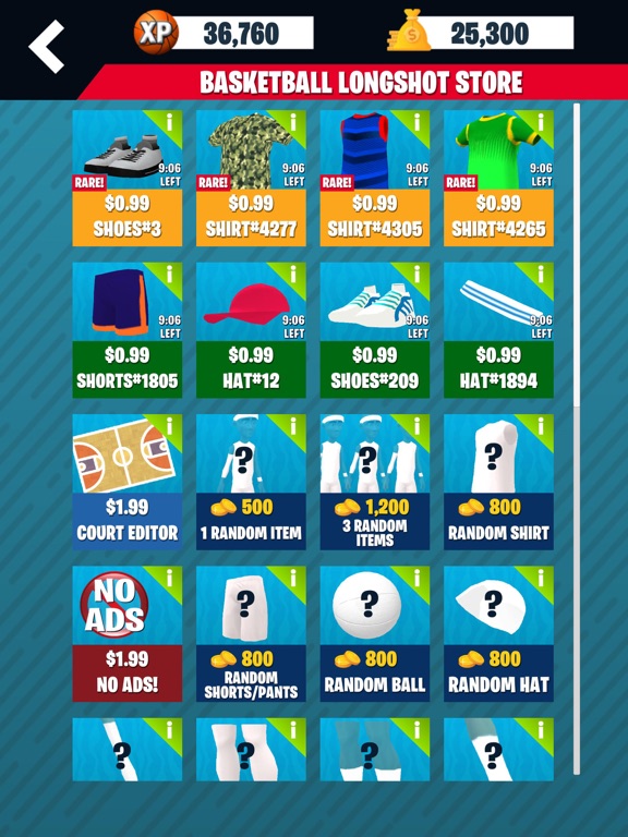 Basketball Longshot iPad Screenshots