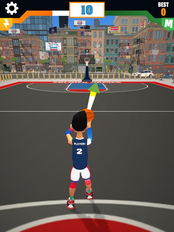 Basketball Longshot iPad Screenshots