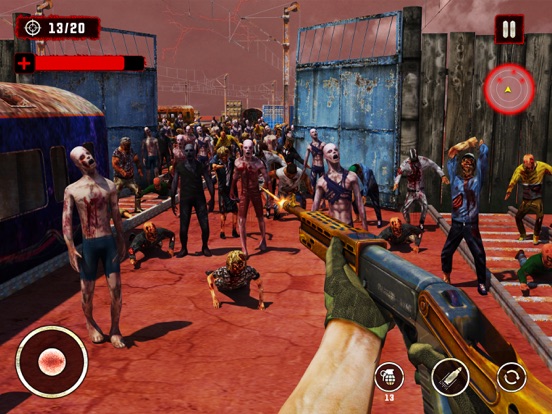 Zombie Attack Survival Games iPad  স্ক্রিনশট