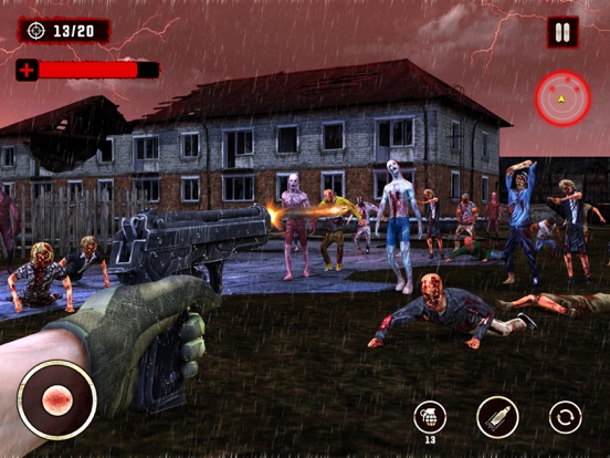 Zombie Attack Survival Games iPad  স্ক্রিনশট