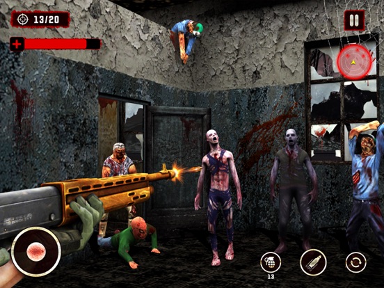Zombie Attack Survival Games iPad  স্ক্রিনশট