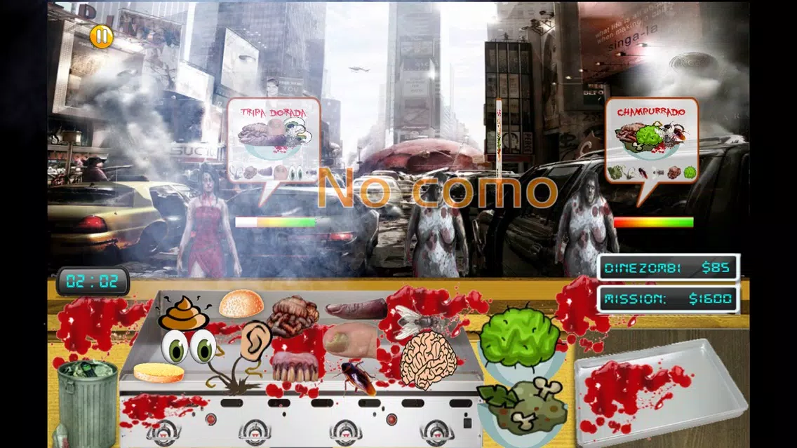 Ảnh chụp màn hình của Zombie Burger