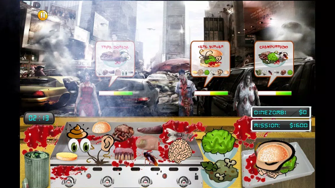 Ảnh chụp màn hình của Zombie Burger