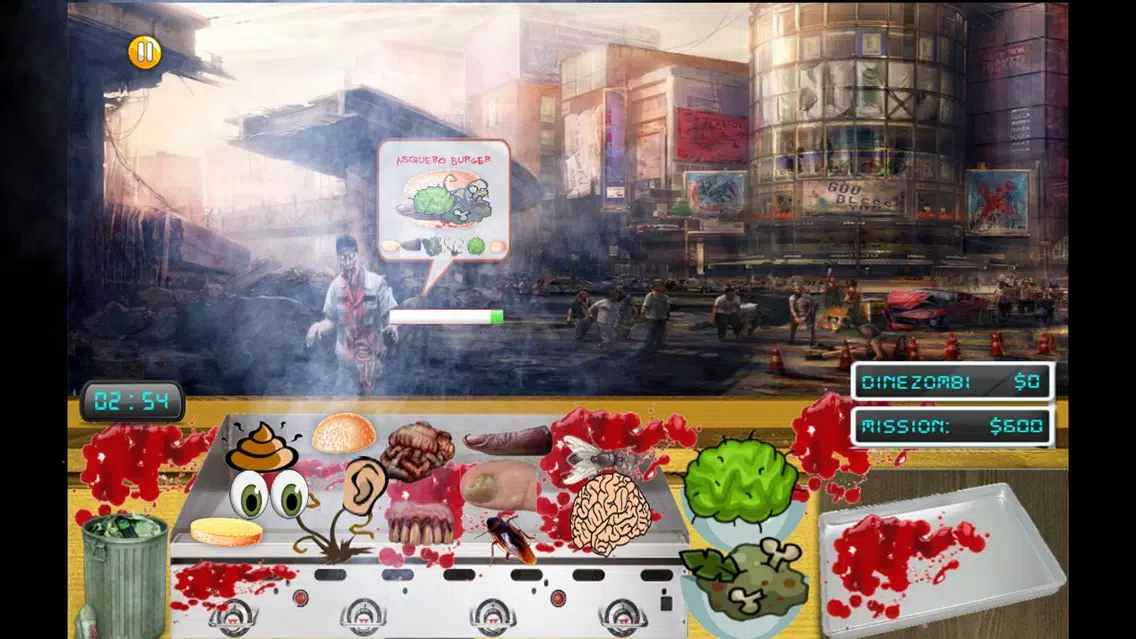 Ảnh chụp màn hình của Zombie Burger