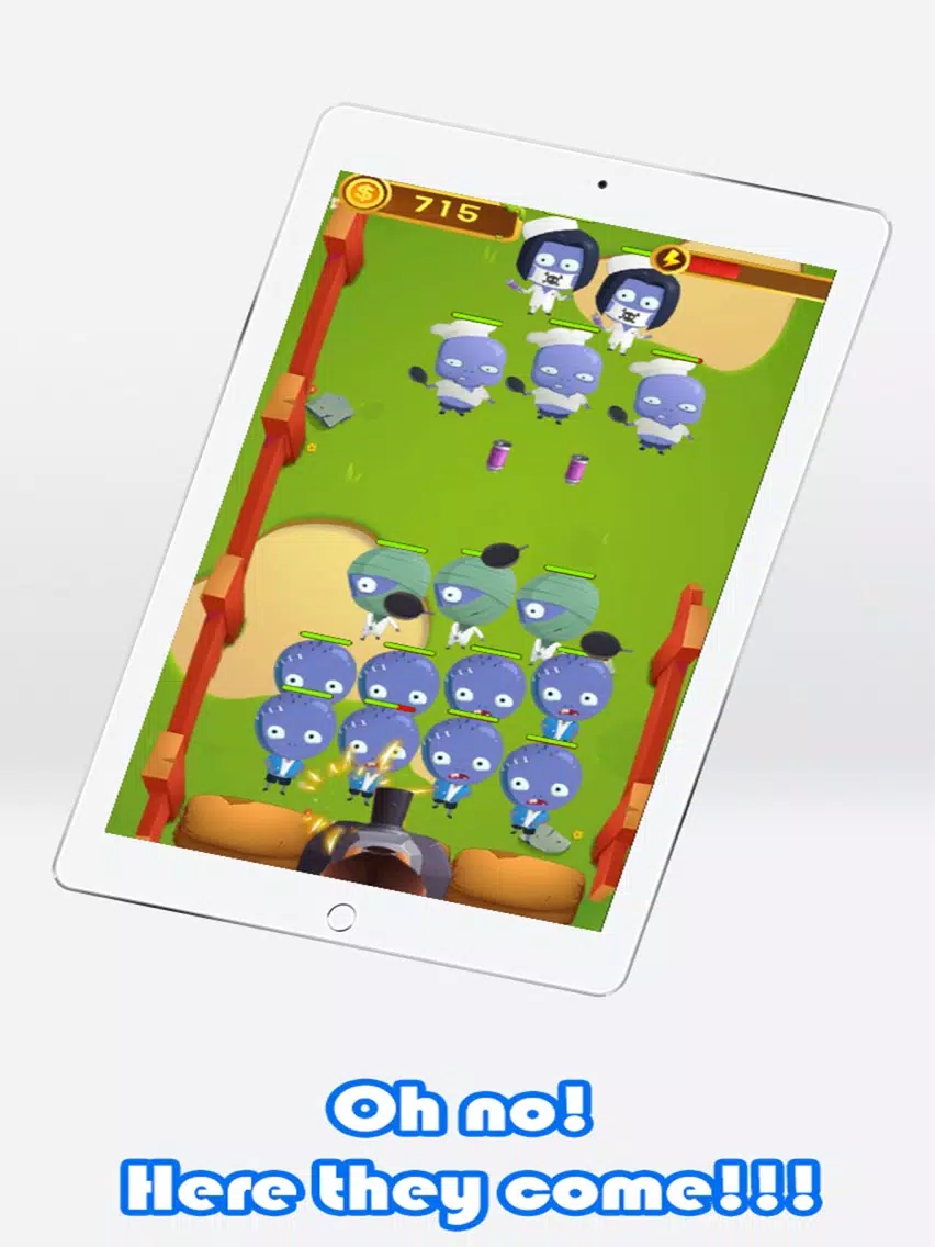 Zombie Cannon Blaster - shoot zombies! iPad Screenshots