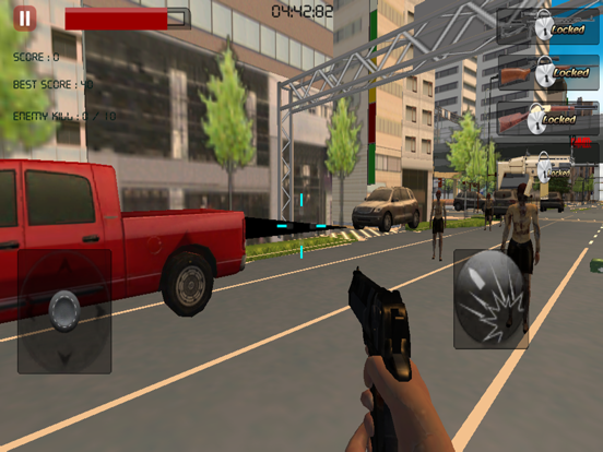 Tangkapan skrin Zombie Outbreak 3D iPad 