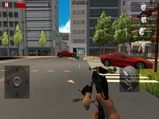 Tangkapan skrin Zombie Outbreak 3D iPad 