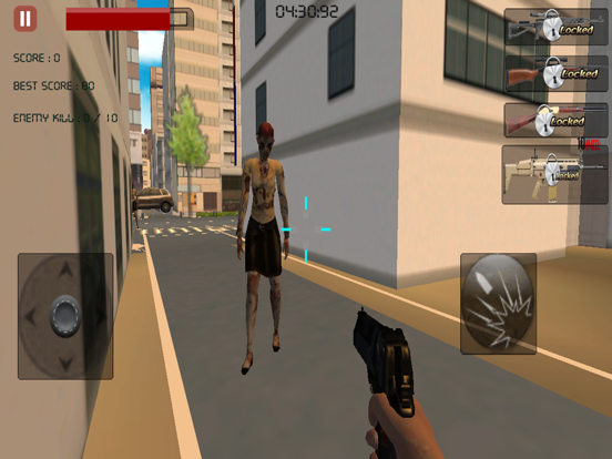 Tangkapan skrin Zombie Outbreak 3D iPad 