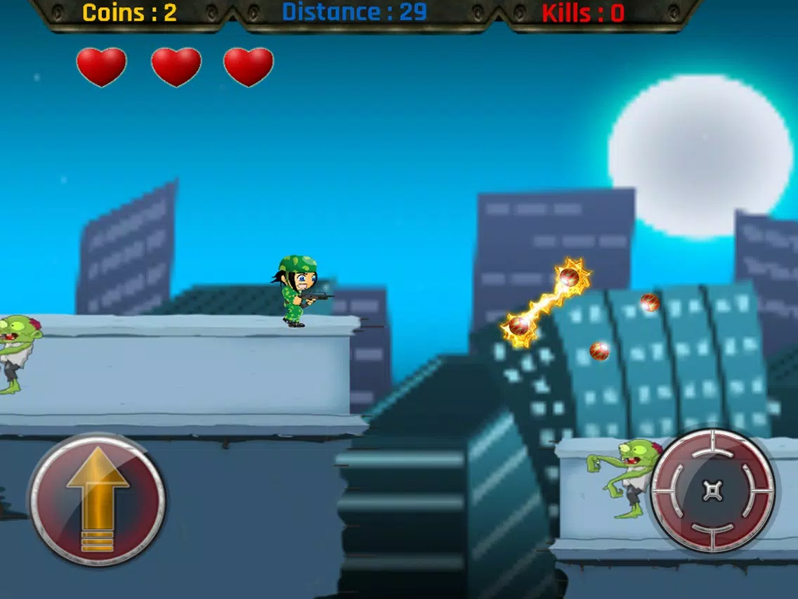 Zombie Fighter : Zombie Shooter iPad Screenshots