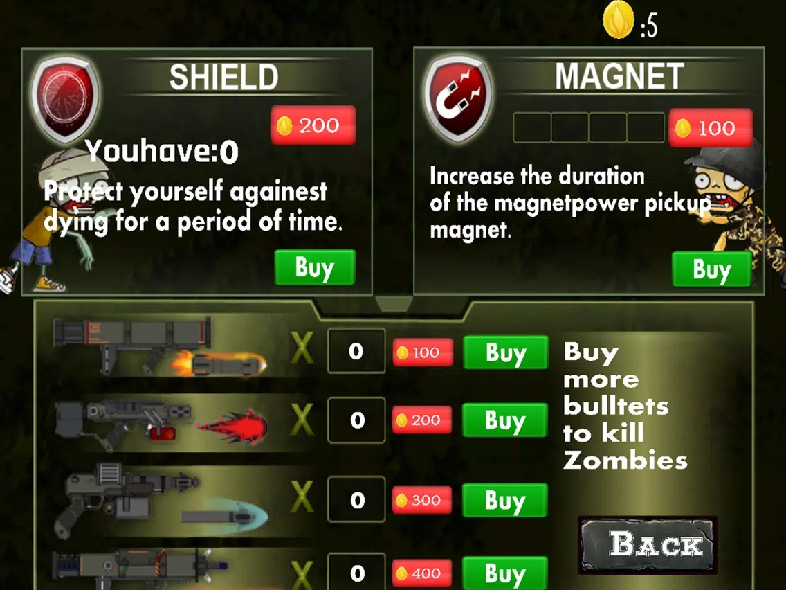 Zombie Fighter : Zombie Shooter iPad Screenshots
