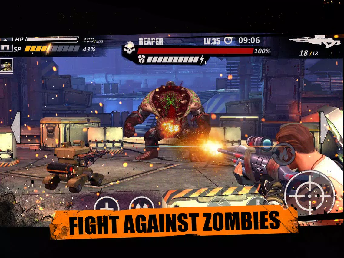 Zombie Attack - Sniper Shoot iPad 应用截图