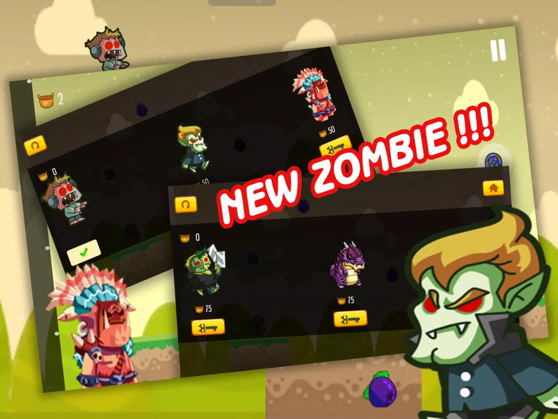Zombie Hero - Tap to Jump Fun for kid Game iPad 应用截图