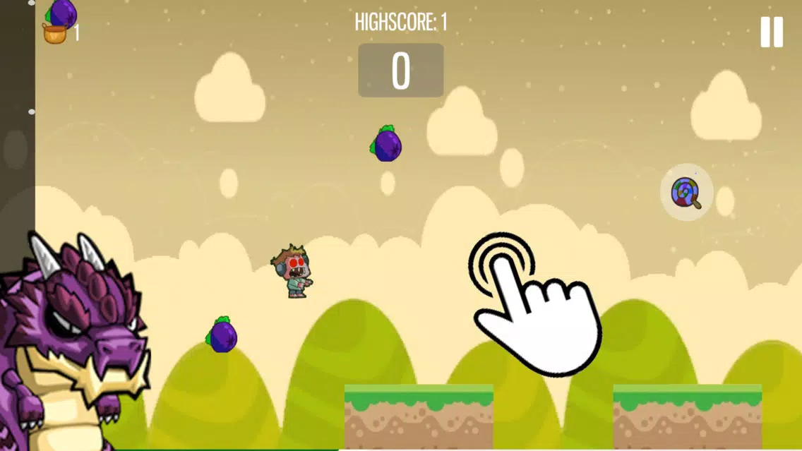 Zombie Hero - Tap to Jump Fun for kid Game应用截图