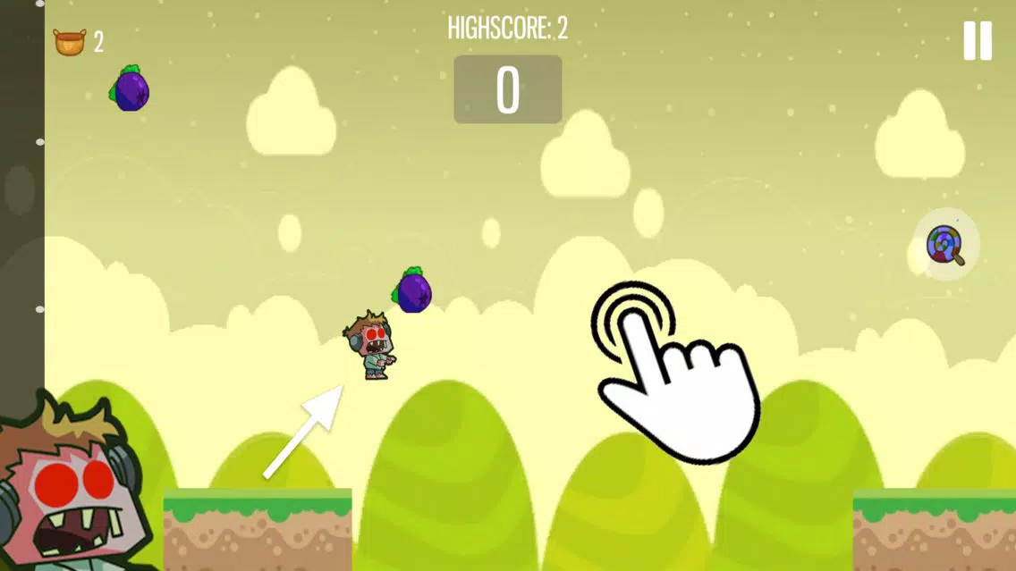 Zombie Hero - Tap to Jump Fun for kid Game应用截图