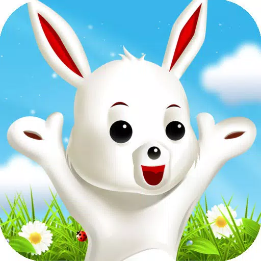 Bunny Hopper - Jump from Tile to White Tile and Pick up the Easter Carrots without tap or touch blank spaces Bunny Hopper - Jump from Tile to White Tile and Pick up the Easter Carrots without tap or touch blank spaces