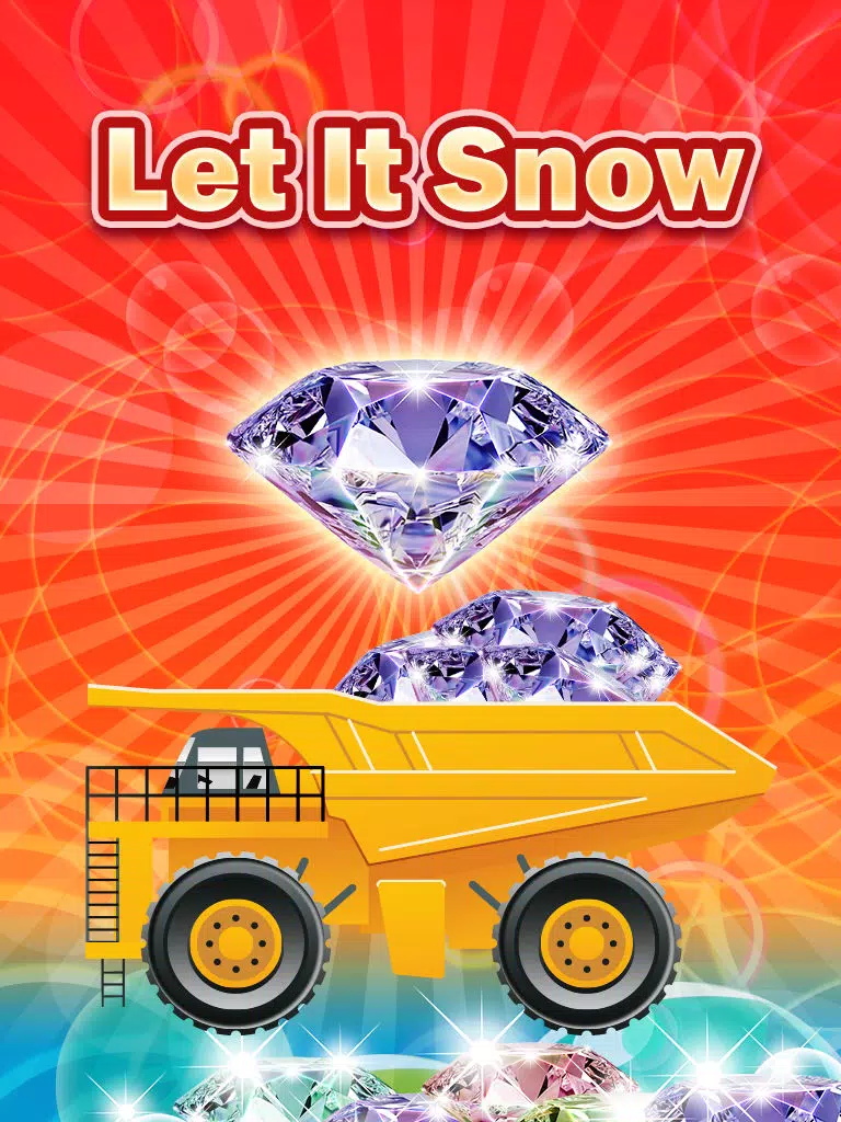 Let It Snow: Diamond Edition - Swipe to Collect Clicker Money Mining Diamonds and Let It Rain iPad Screenshots