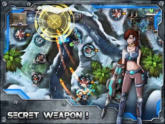 Ảnh chụp màn hình của Galaxy Defense 2: Tower Game iPad 