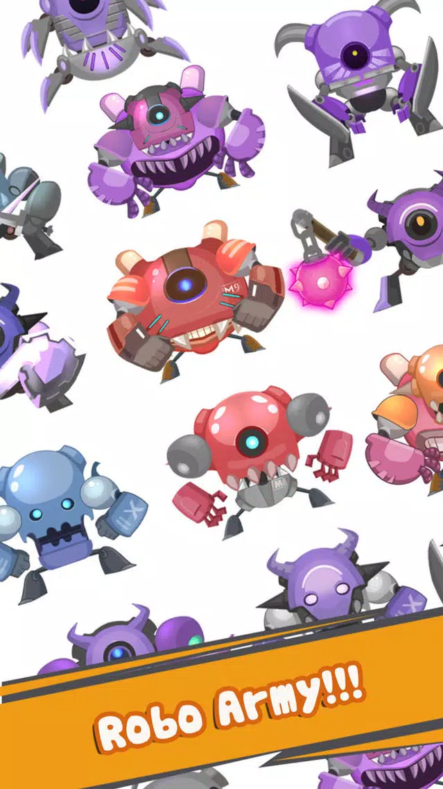 Capturas de tela do Tap Robo
