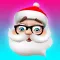 3D Santa Stickers