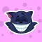 Cute Black Cat Sticker Pack!