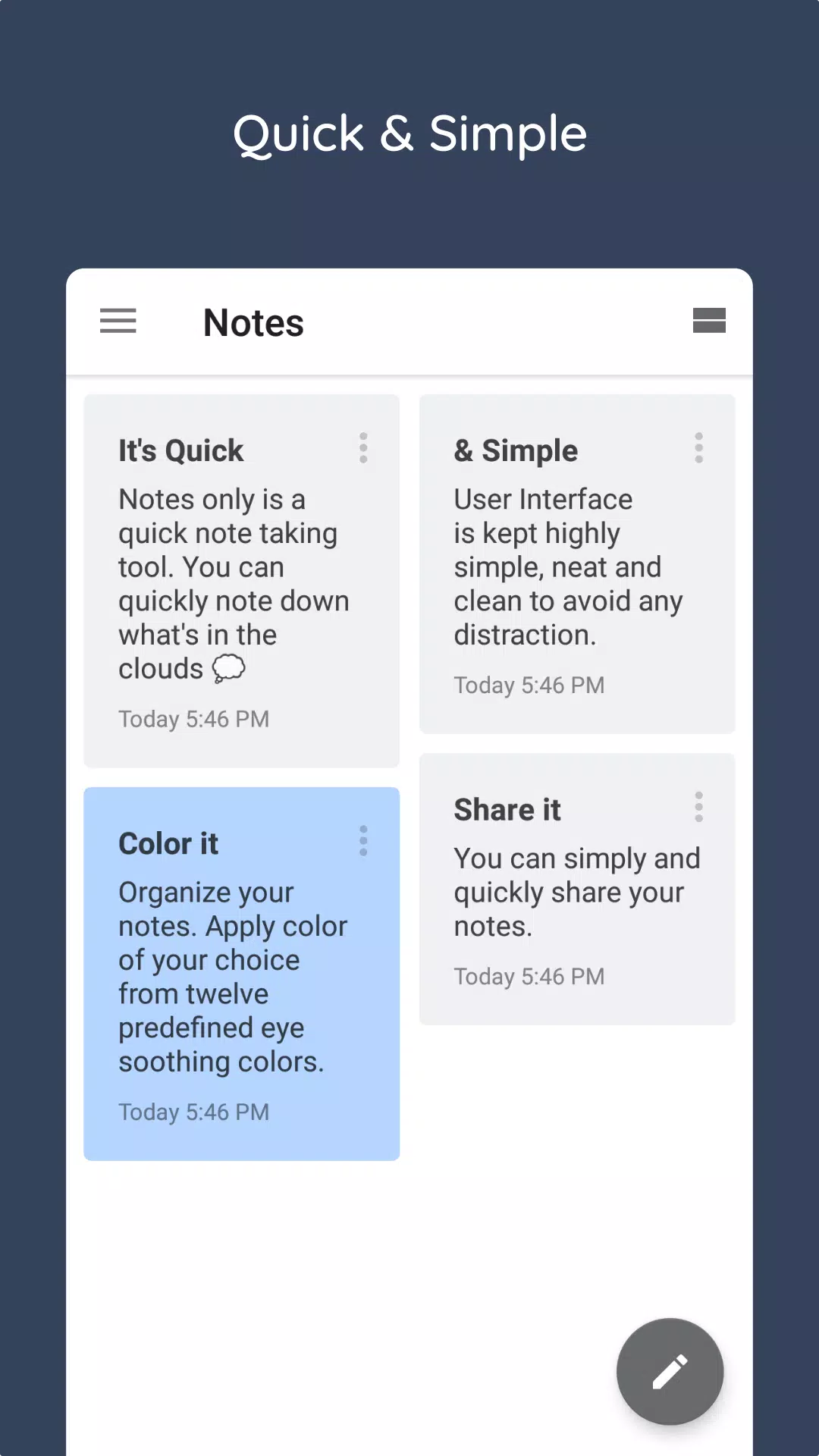 Notesonly Pro Screenshots