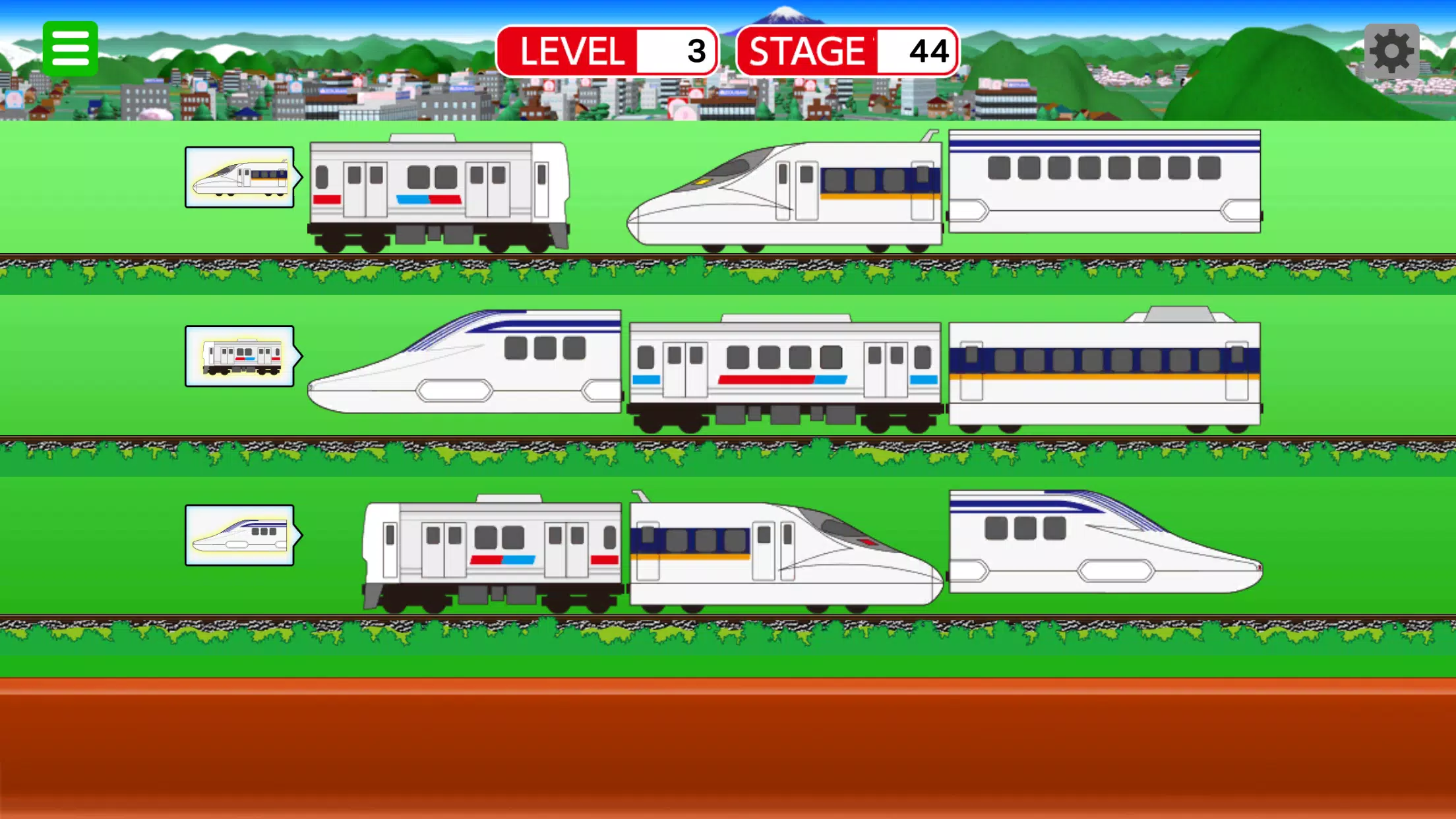 Train Link Slide Puzzle Screenshots