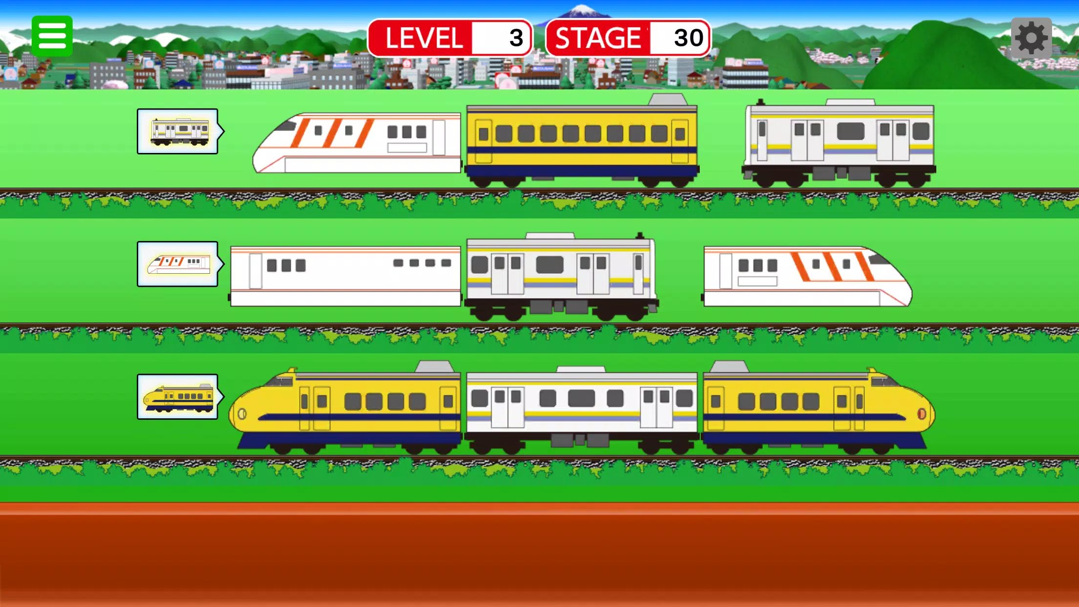 Train Link Slide Puzzle Screenshots