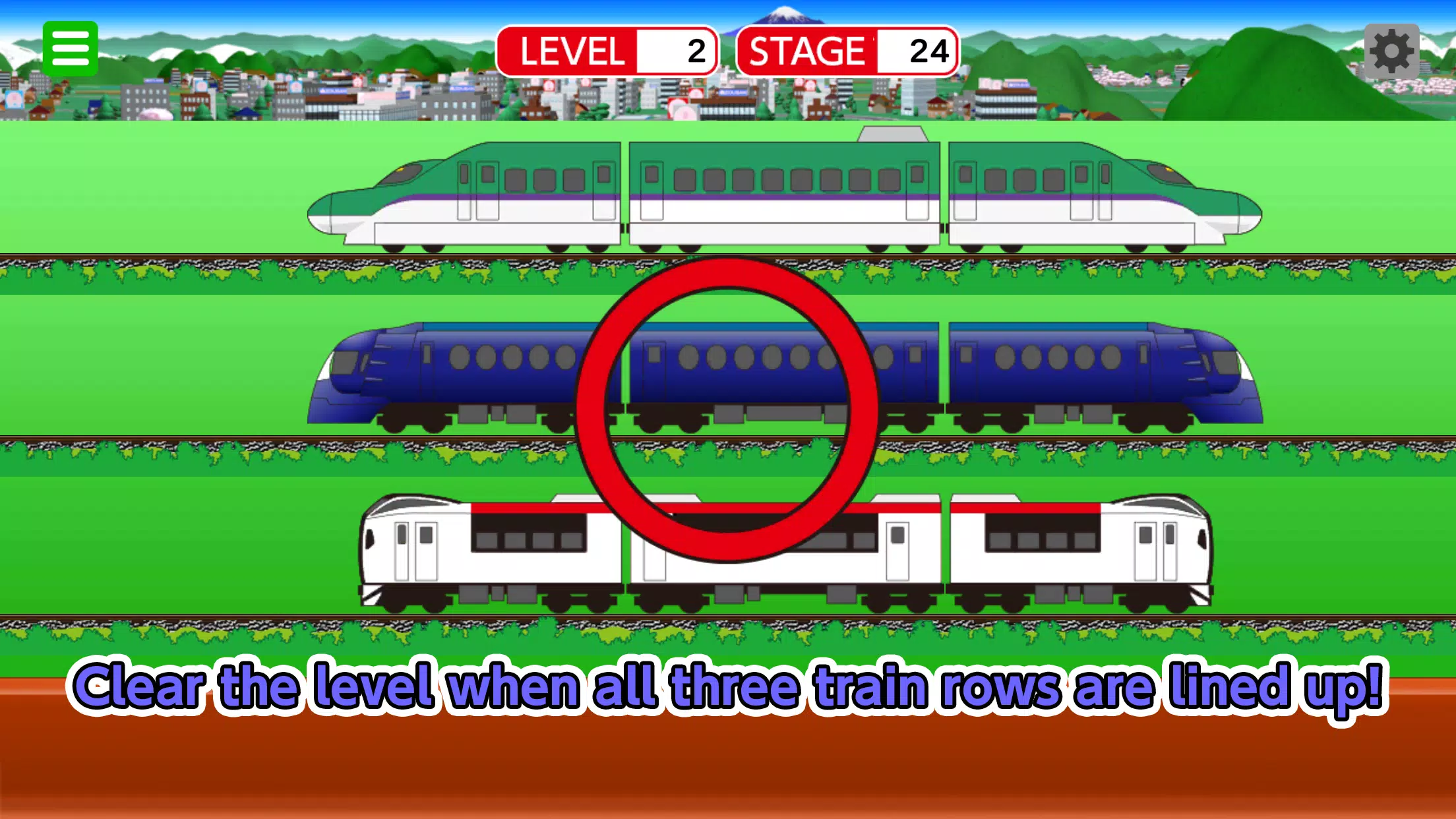 Train Link Slide Puzzle Screenshots
