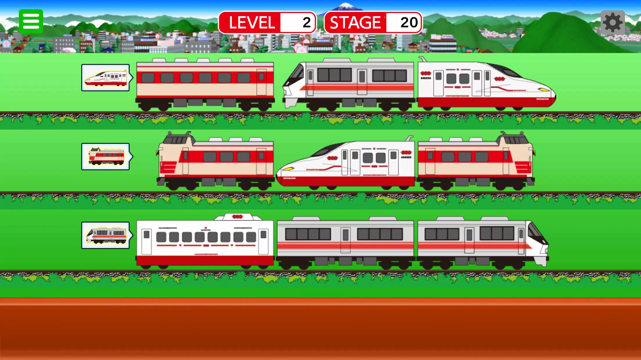 Train Link Slide Puzzle Screenshots