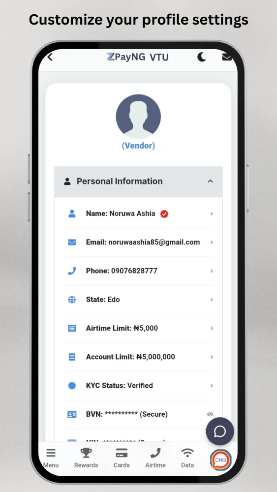 ZPayNG VTU - Bills, QR Pay & Free Transfers Screenshots