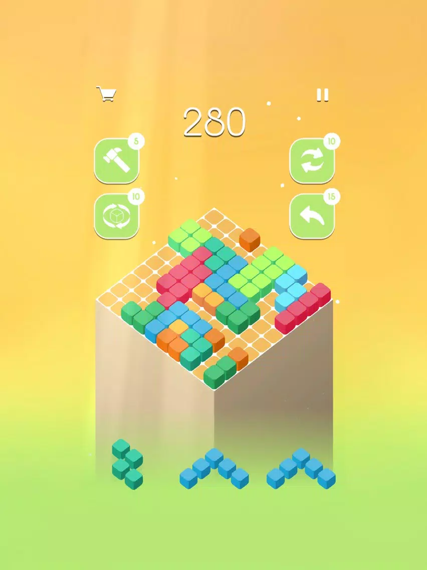 10Cube - Let's fit the cube iPad Screenshots