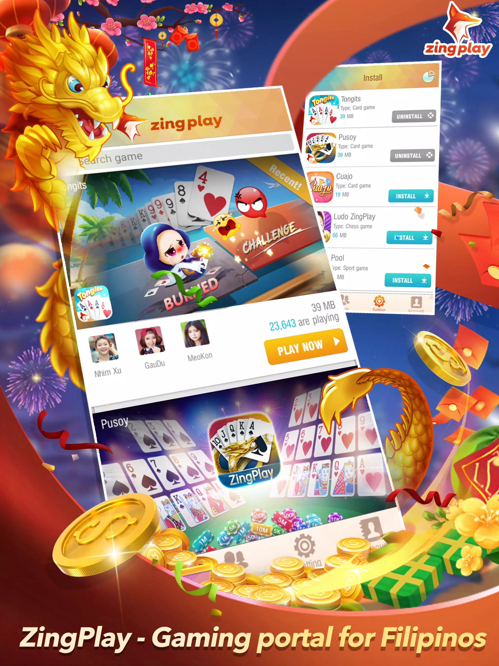 ZingPlay Portal - Games Center Screenshots