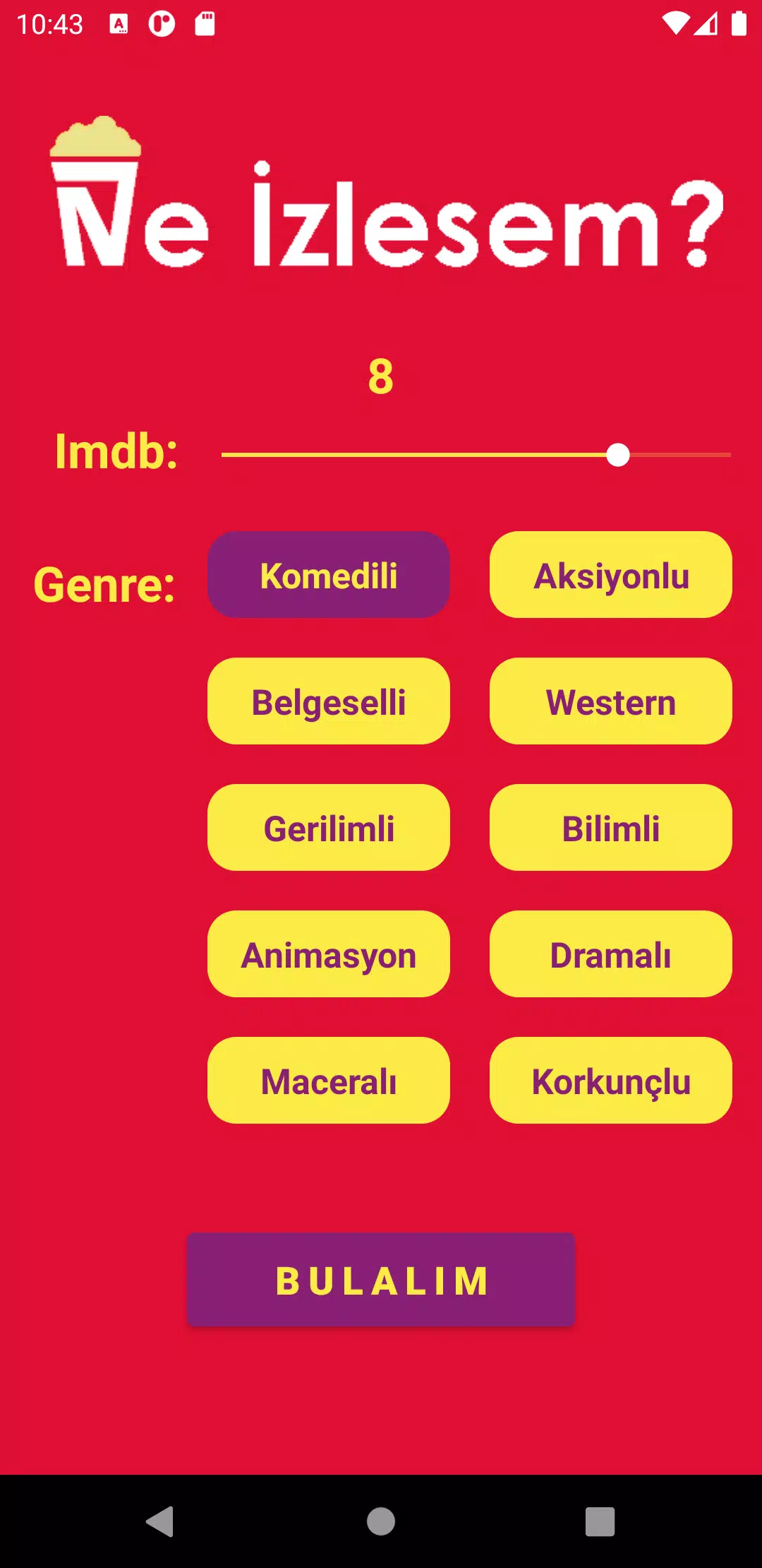 Скриншоты Ne İzlesem?