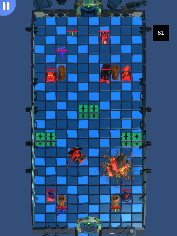 The Legend Tank War 3D iPad 应用截图