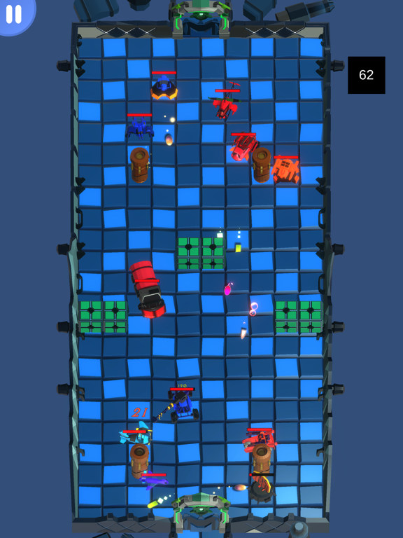 The Legend Tank War 3D iPad 应用截图