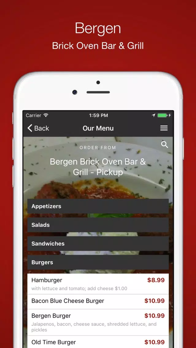 Bergen Brick Oven Bar & Grill Screenshots