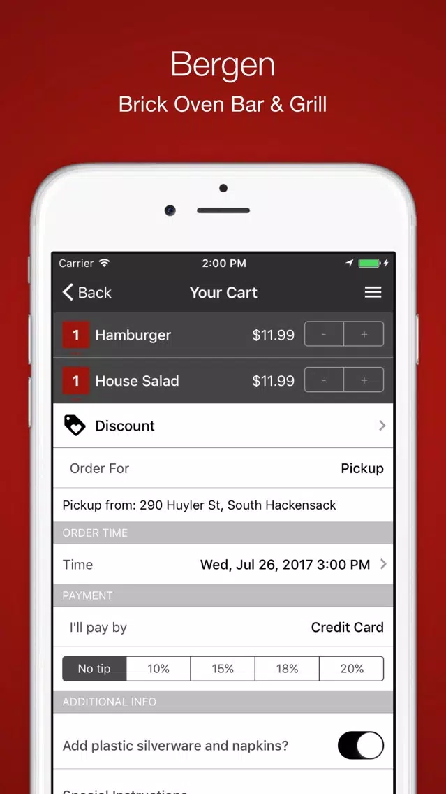 Bergen Brick Oven Bar & Grill Screenshots