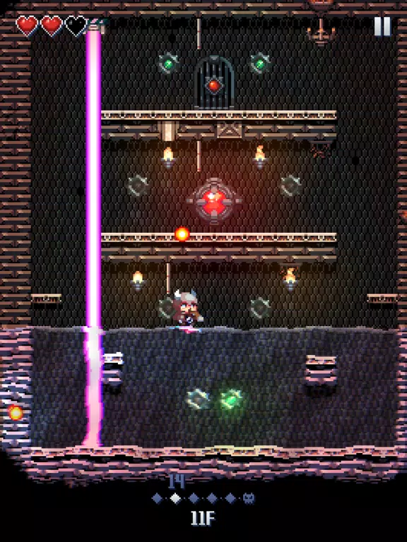 Capturas de tela do Bouncing Hero iPad 