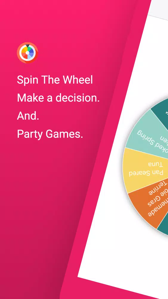Spin The Wheel-Make a decision Screenshots