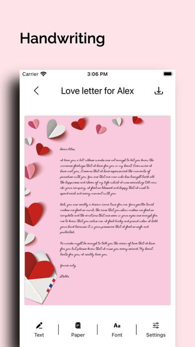 Text Box - Handwriting convert Screenshots