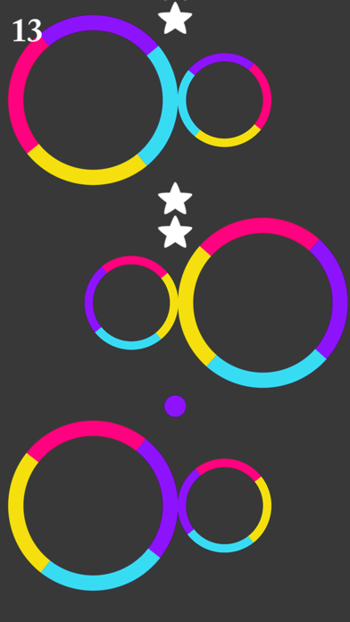 Steppy Jump Circle Color - Switch Spinny Balls On Wanted Road Screenshots