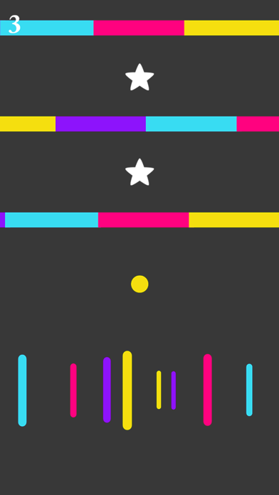 Steppy Jump Circle Color - Switch Spinny Balls On Wanted Road Screenshots