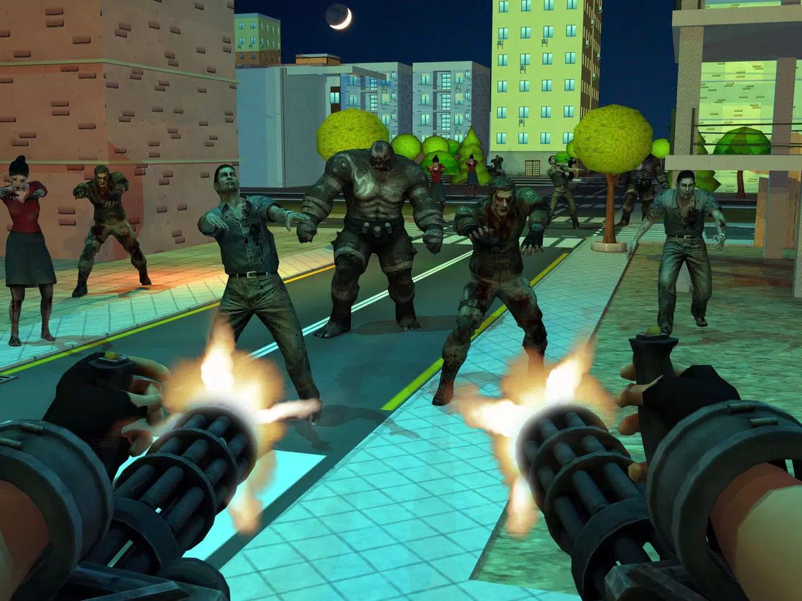 Modern zombie defense n combat iPad  스크린샷