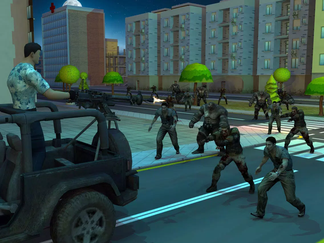 Modern zombie defense n combat iPad  스크린샷