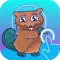 Space Beaver: Fast reaction game with gesture