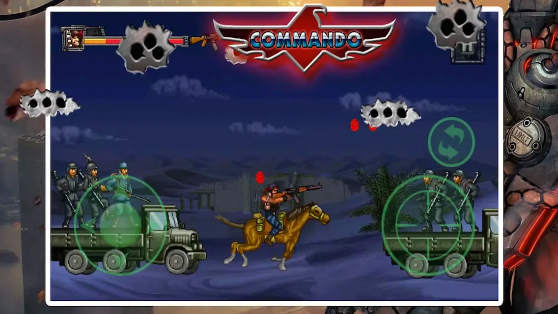 Zrzuty ekranu Commando 2