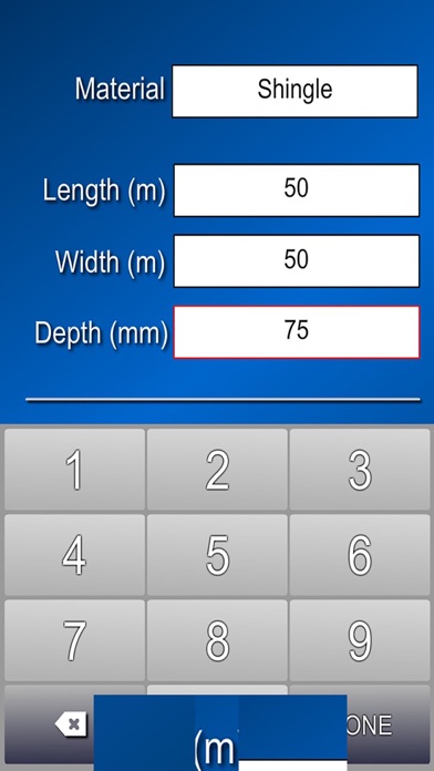 Tonnage Calculator Screenshots